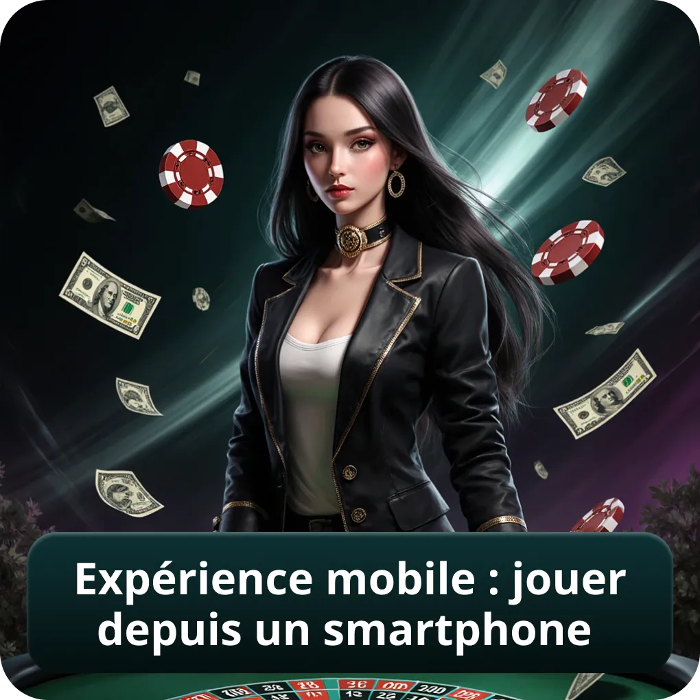 Expérience mobile : jouer depuis un smartphone